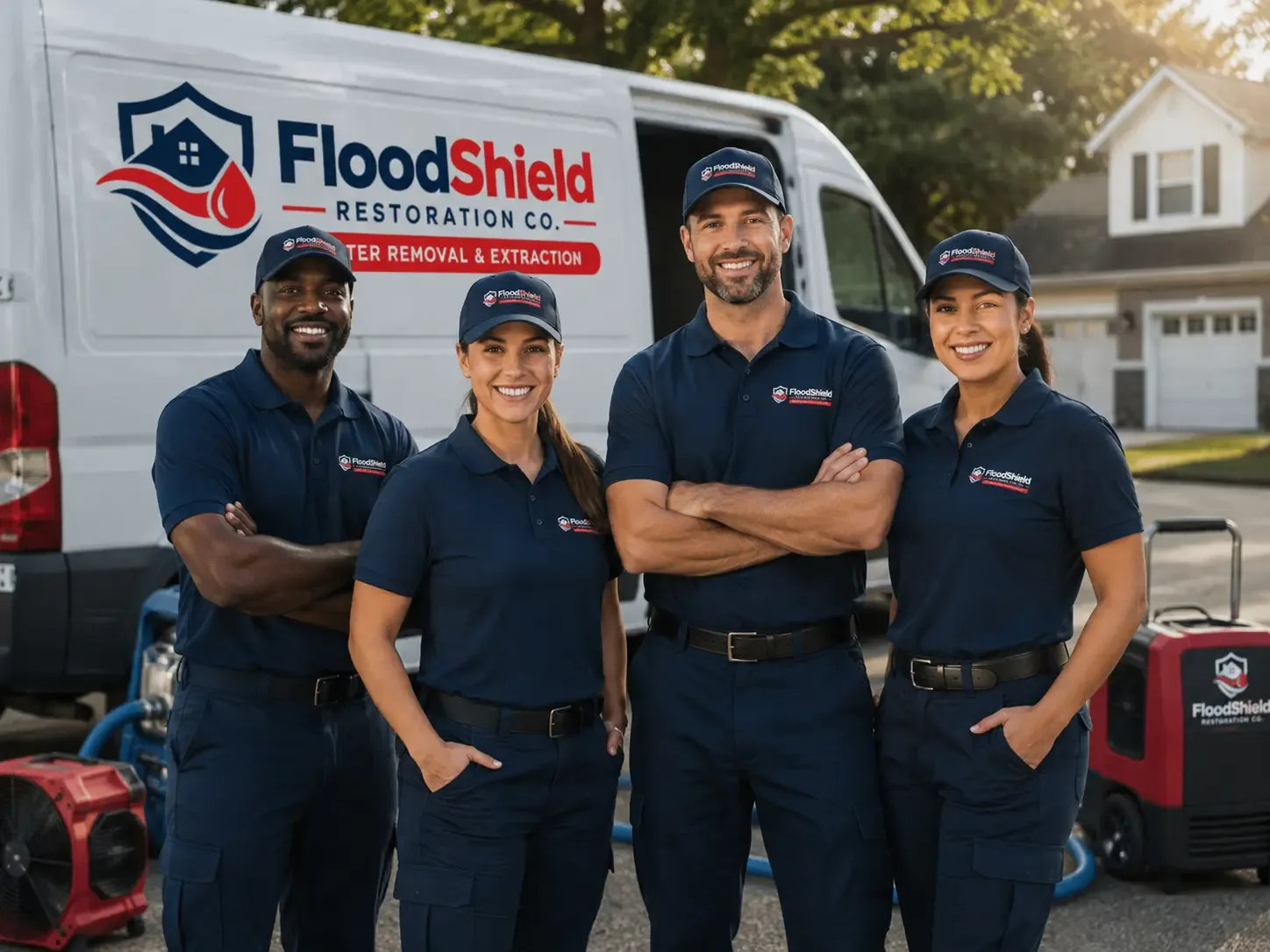 Flood Damage Restoration company in Center, ND