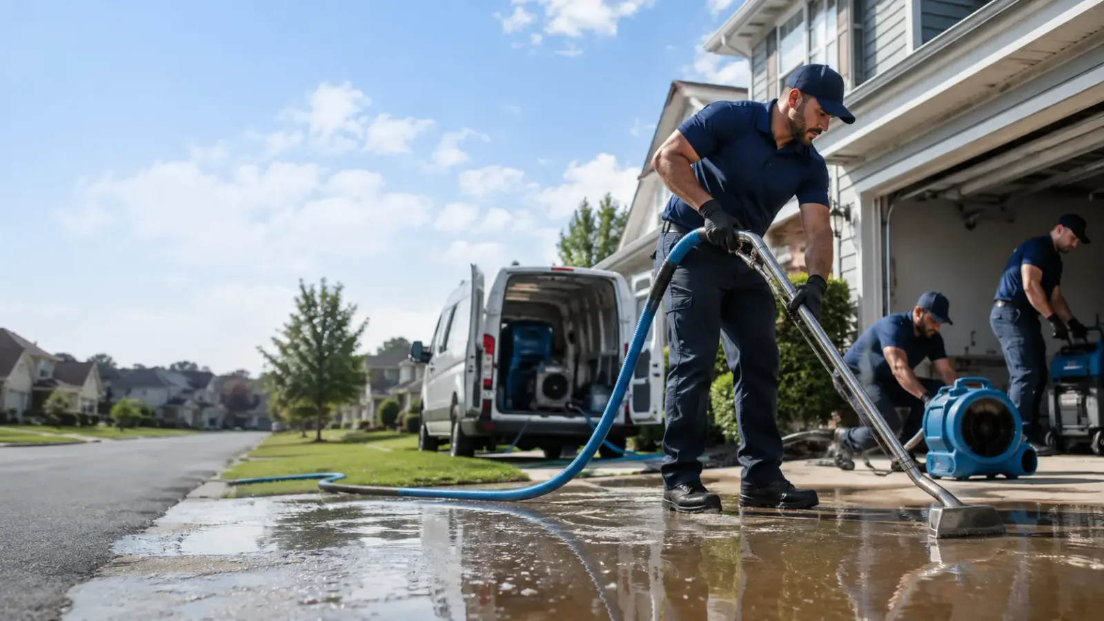 Flood Damage Restoration in Center, ND